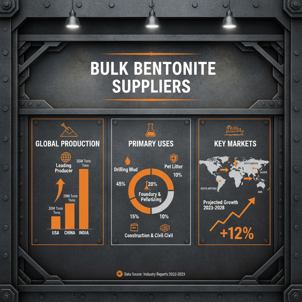 Find Reliable Bulk Bentonite Suppliers for Industrial Needs