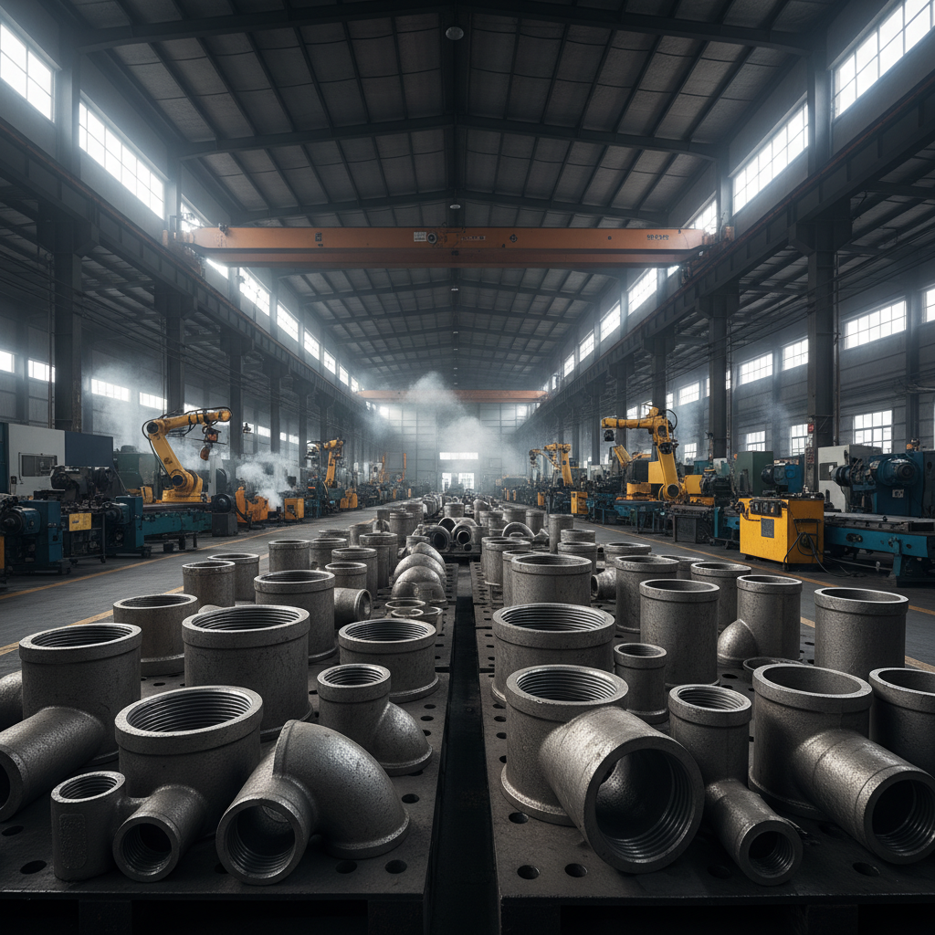 malleable iron fittings for petrochemical industry