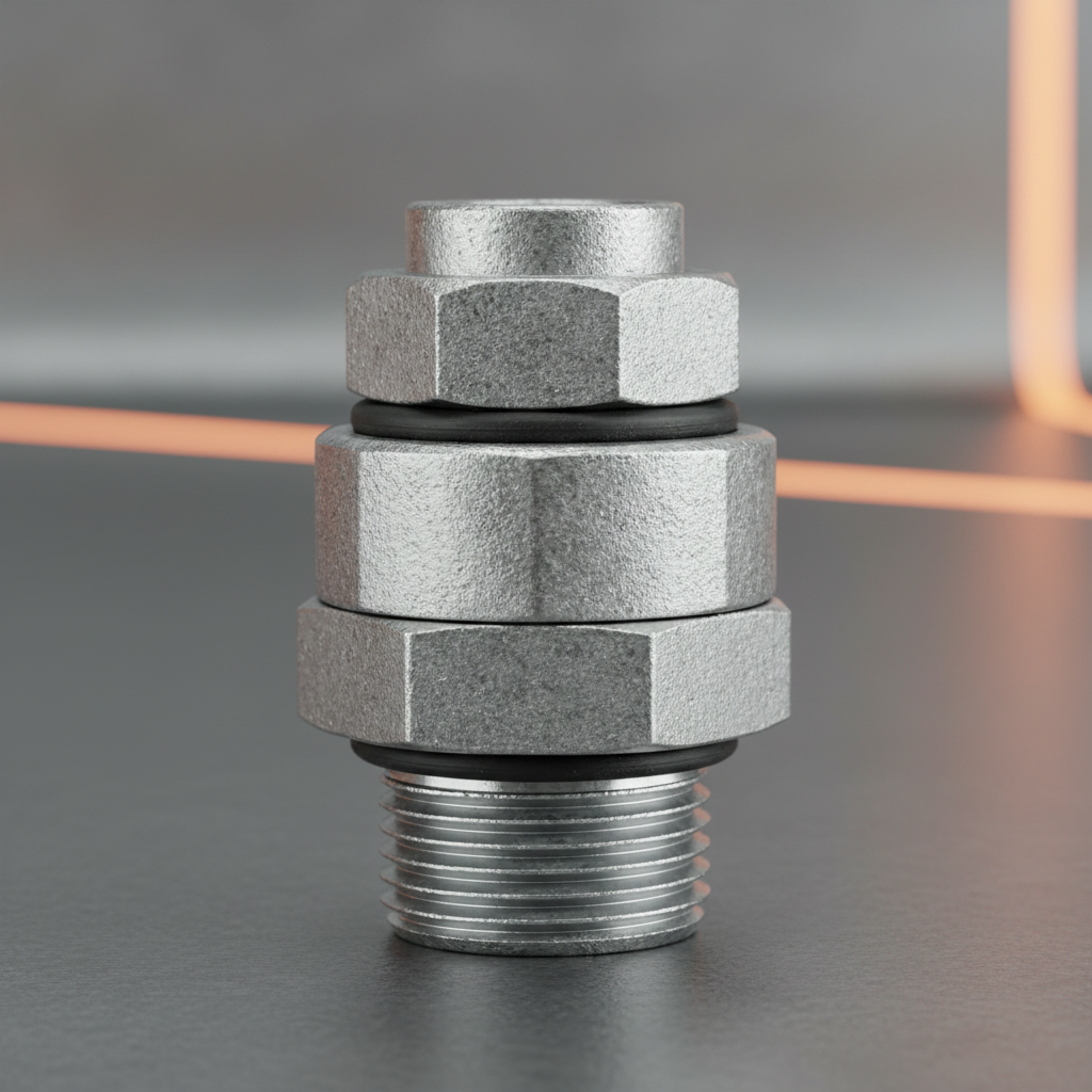 1 1/2 galvanized pipe compression fitting