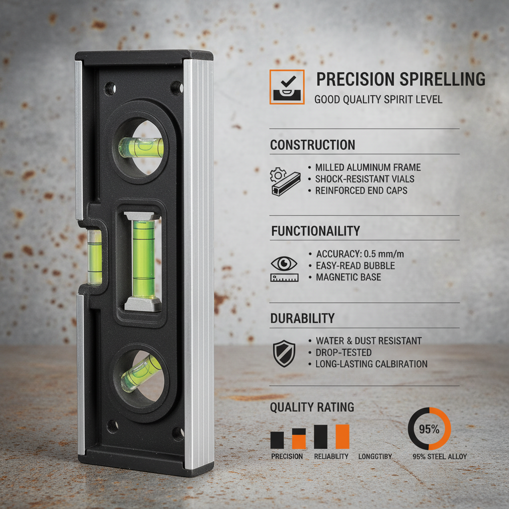 Choosing a Good Quality Spirit Level for Accurate Measurements
