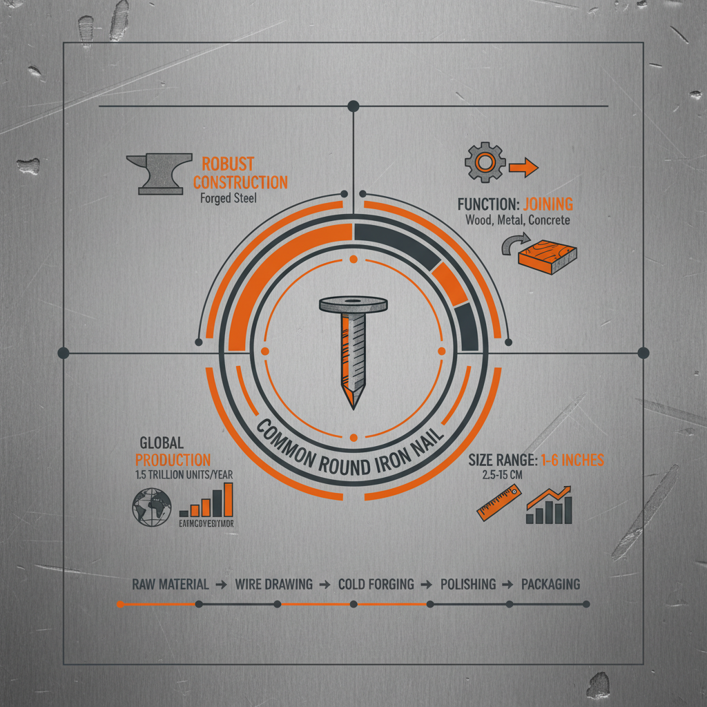 The Versatile Common Round Iron Nail A Comprehensive Guide