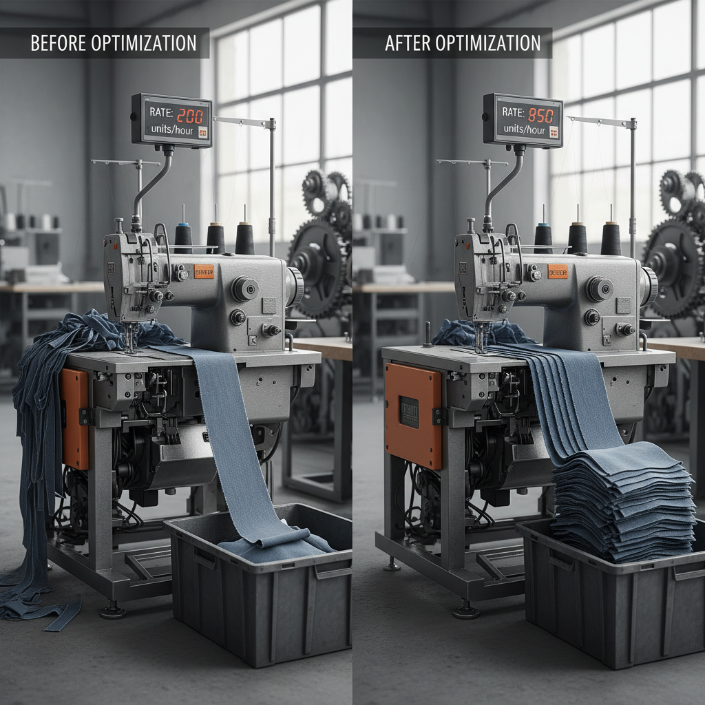 Optimizing Garment Production Through Understanding Overlock Machine Rate