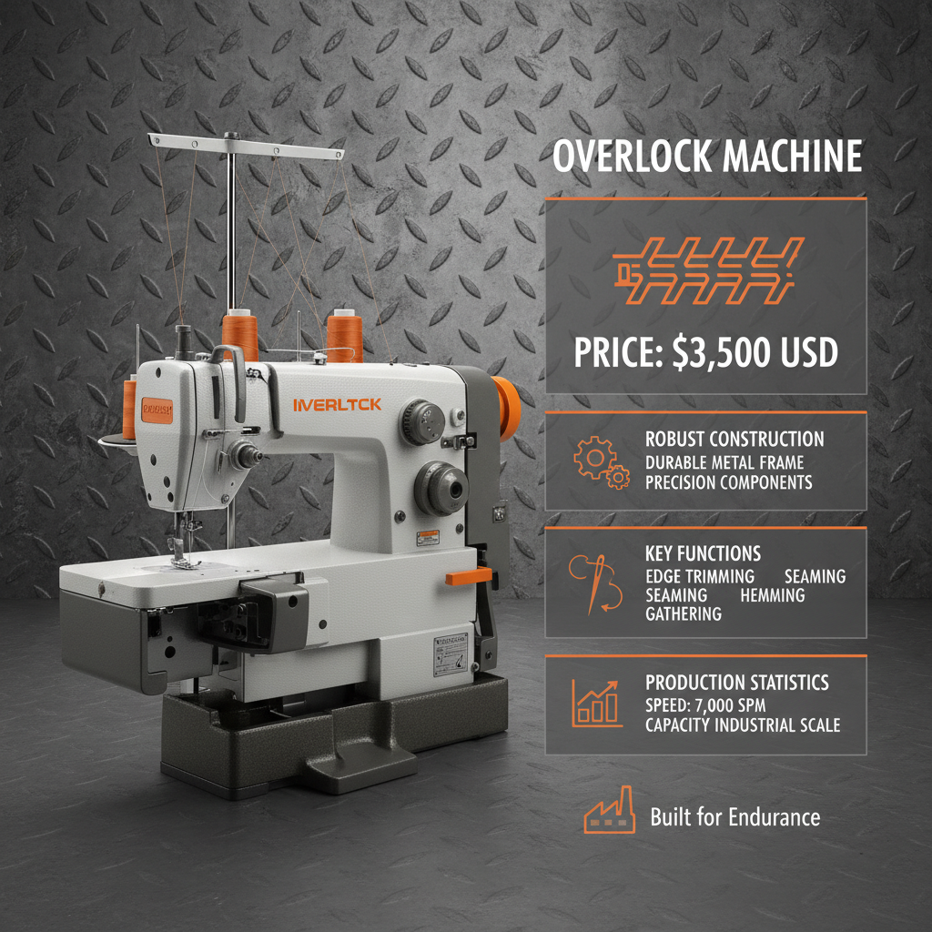 Understanding the Price of an Overlock Machine for All Your Sewing Needs