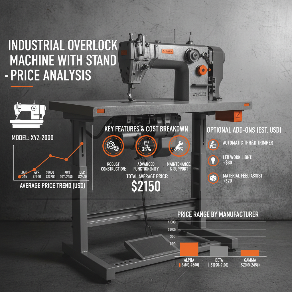 Comprehensive Guide to Overlock Machine with Stand Price and Selection