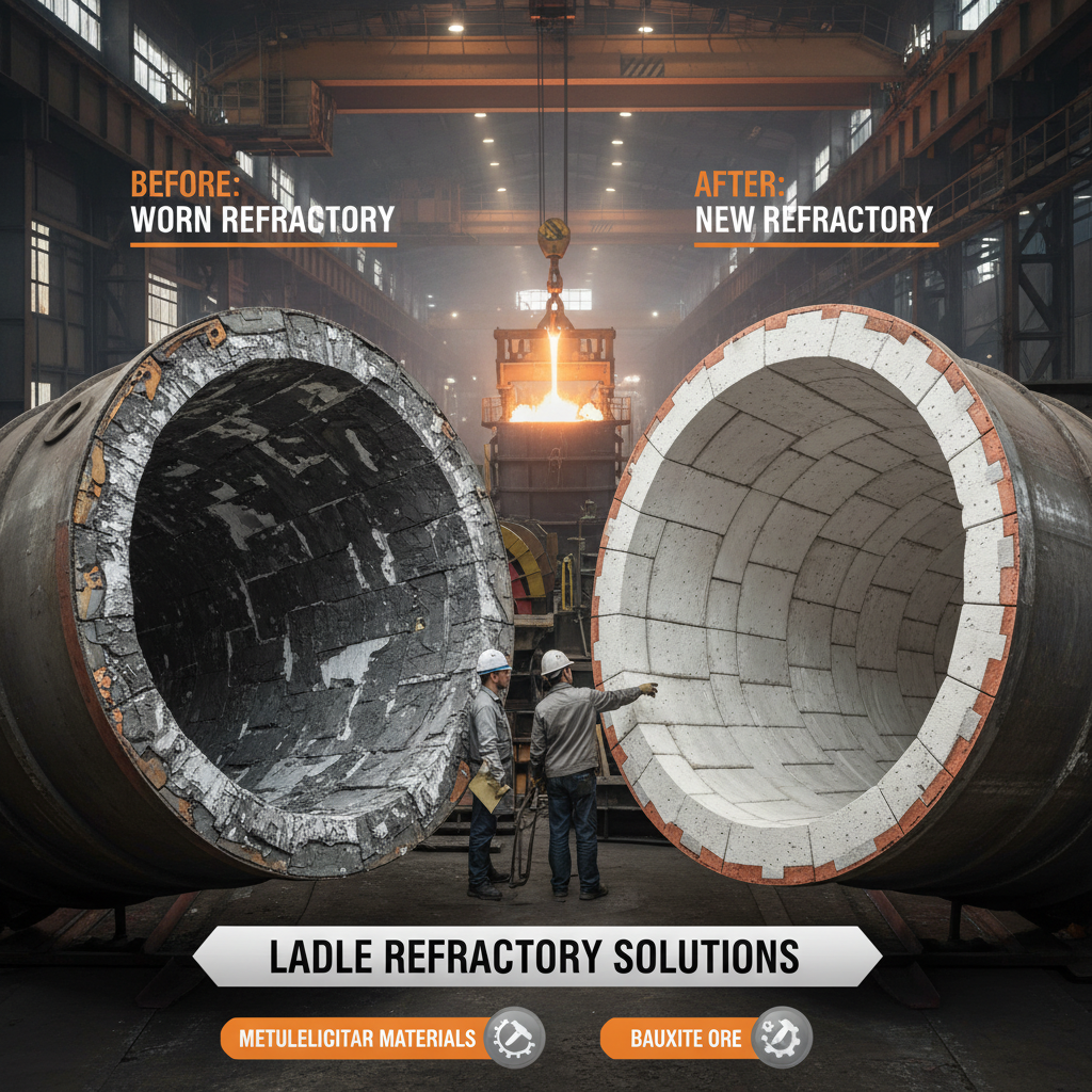 Understanding Ladle Refractory Materials for Optimal Steelmaking Performance