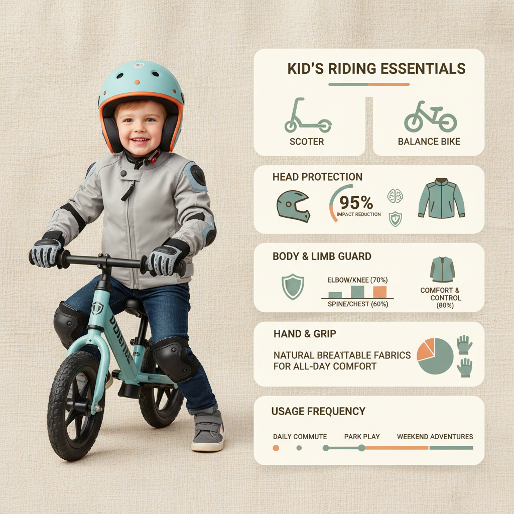 Comprehensive Guide to Selecting Safe and Comfortable Kid Motorcycle Gear