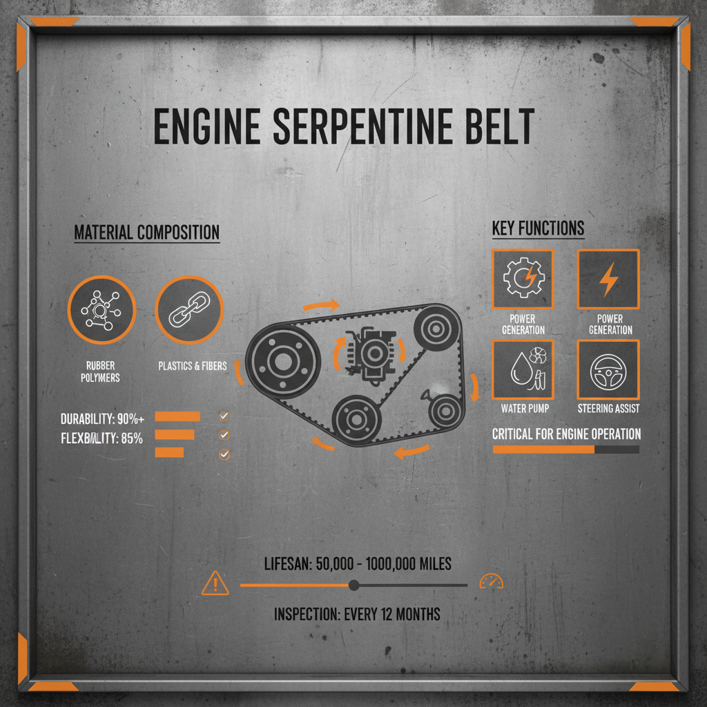 Understanding the Engine Serpentine Belt A Comprehensive Guide to Maintenance and Replacement