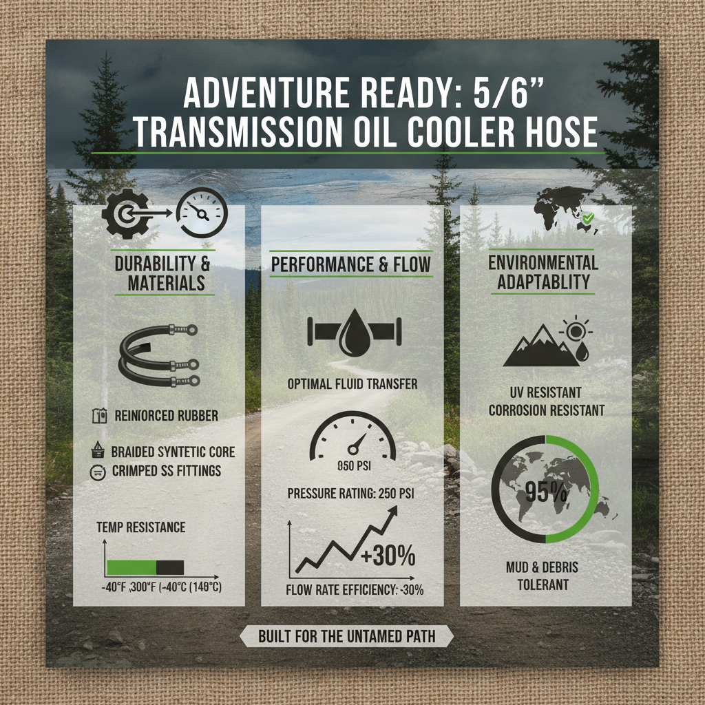 Comprehensive Guide to the 5/16 Transmission Oil Cooler Hose and Its Importance