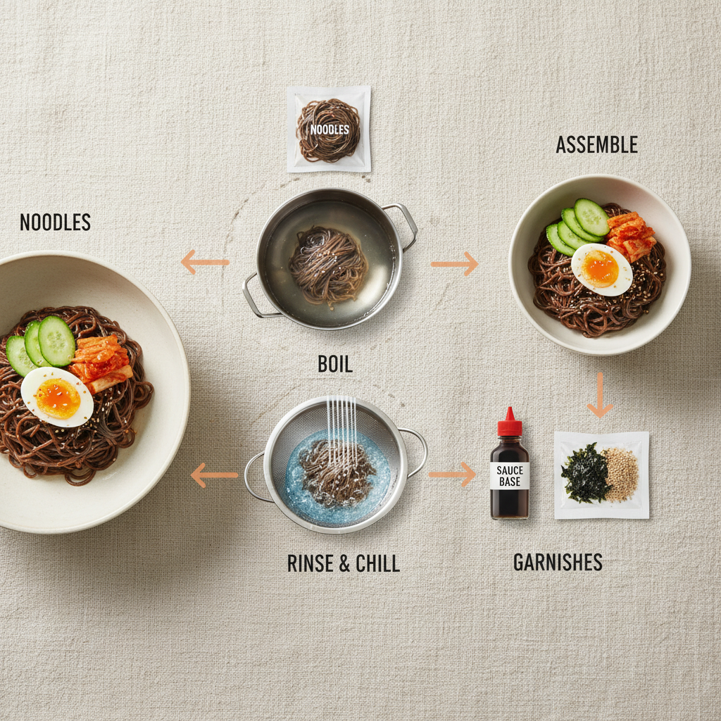 Exploring the World of Black Cold Noodles A Culinary Journey