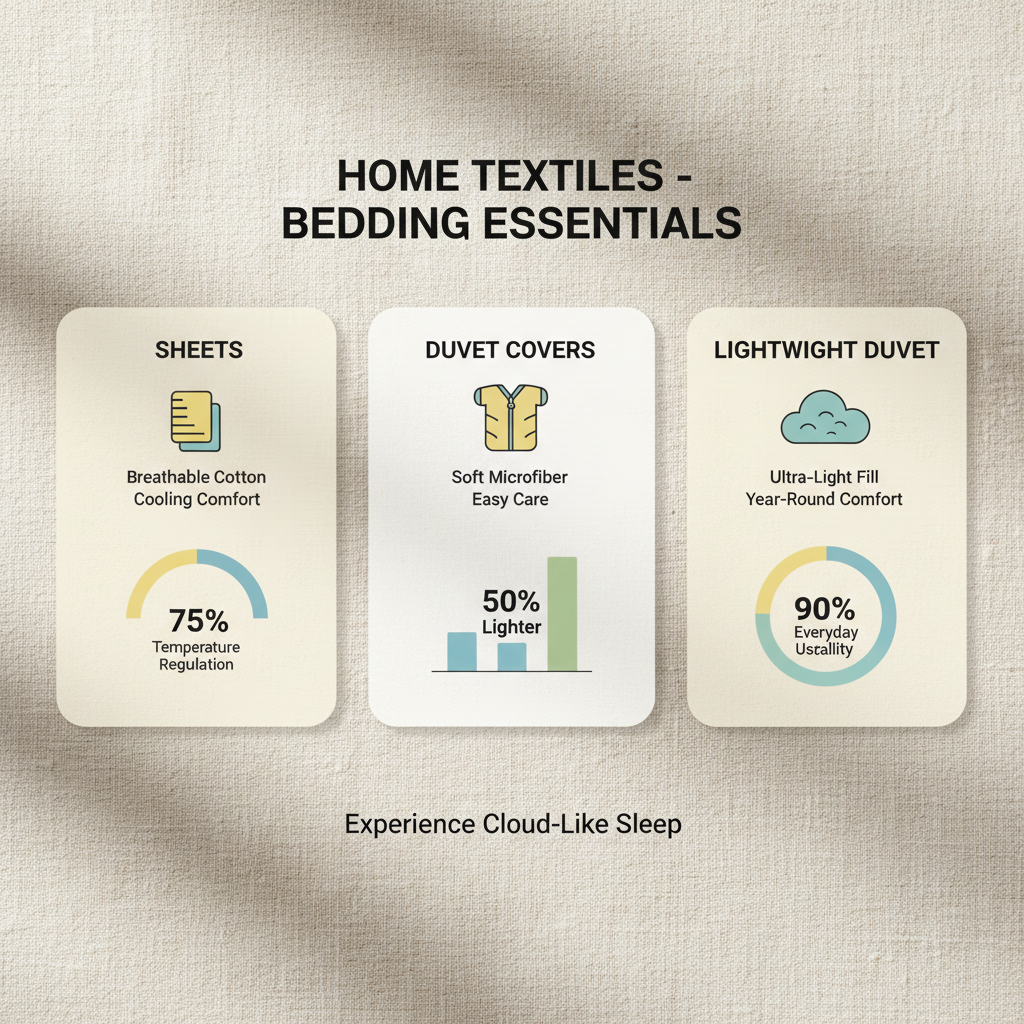 Choosing the Right Lightweight Duvet for Optimal Sleep and Year Round Comfort