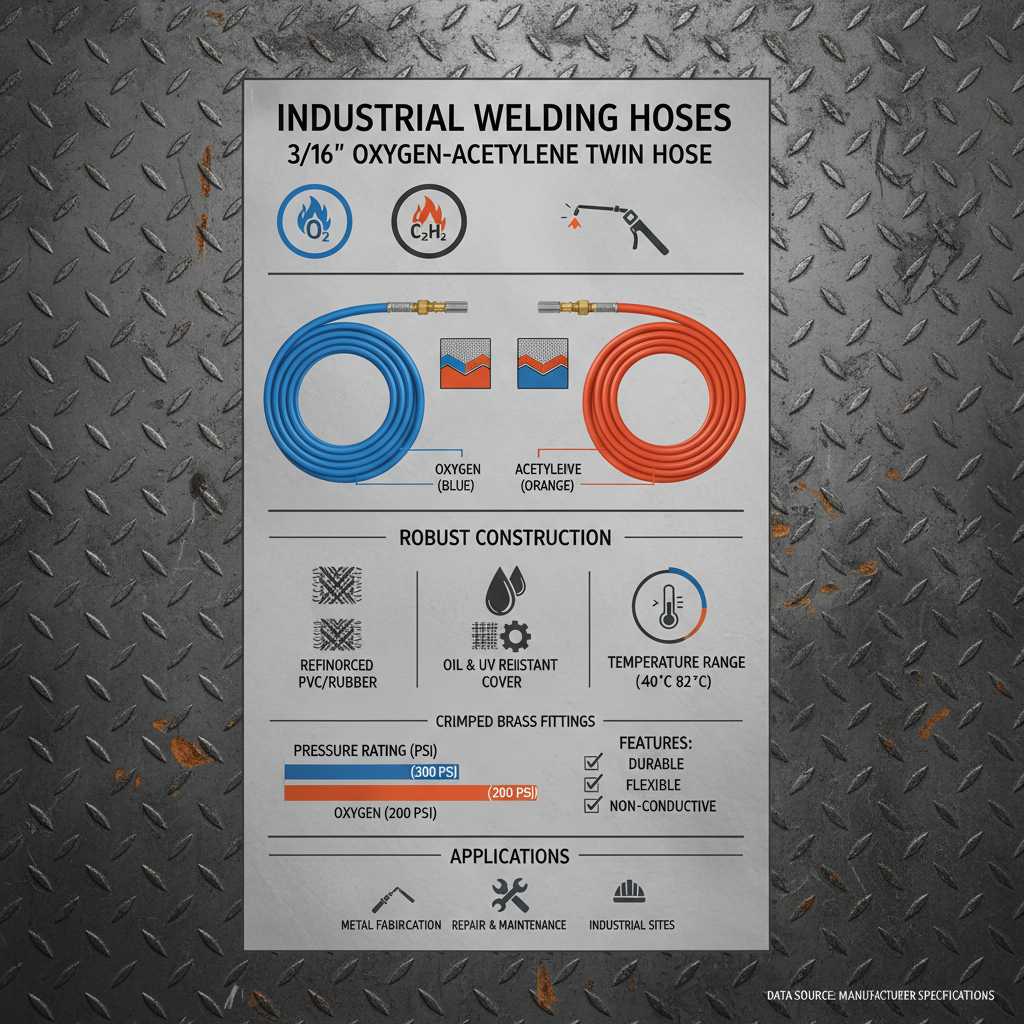 Choosing the Right 3/16 Oxygen Acetylene Hose for Welding and Cutting Applications