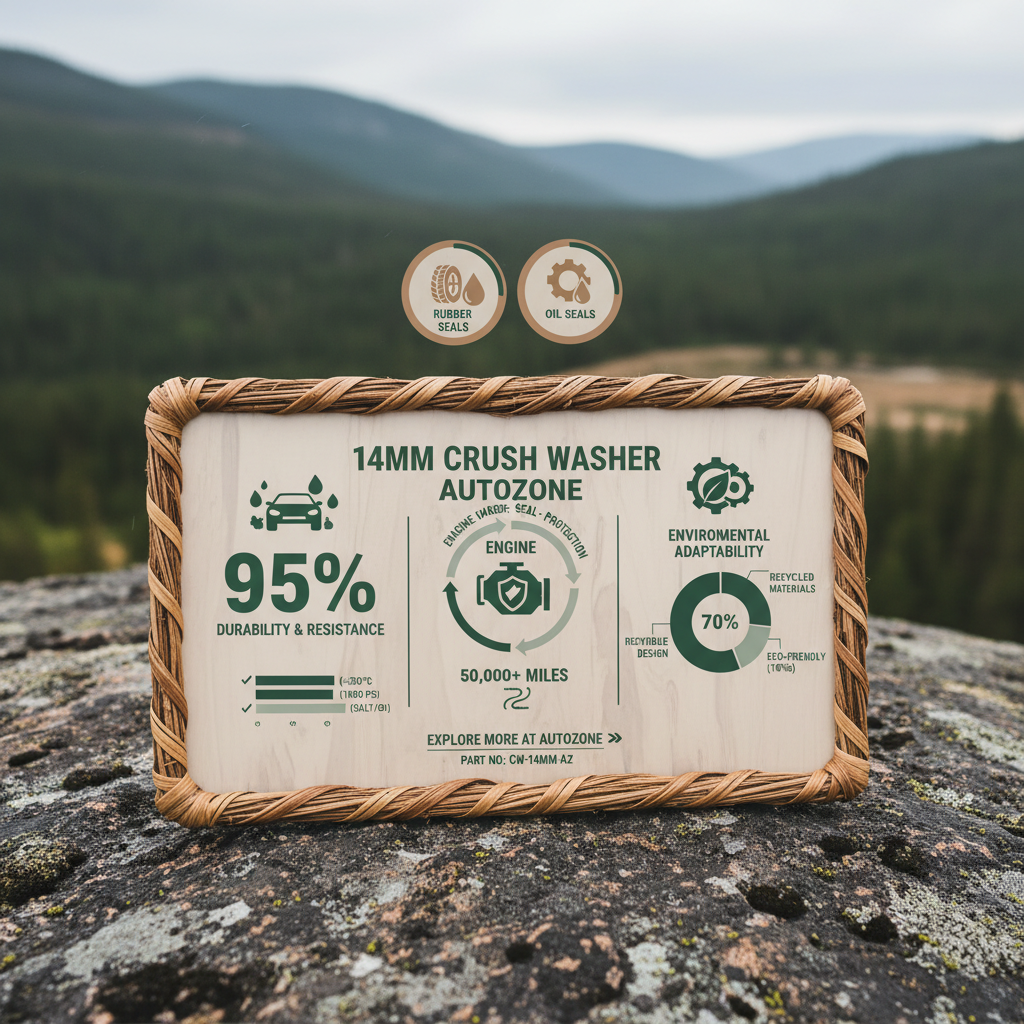 Understanding the Vital Role of the 14mm Crush Washer Autozone Applications