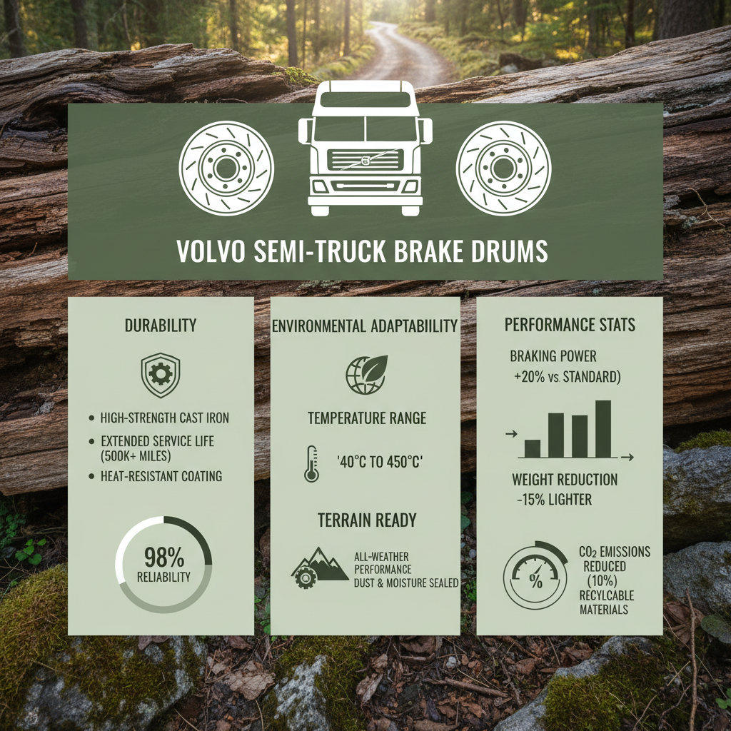 Comprehensive Guide to Volvo Semi Truck Brake Drums for Optimal Performance