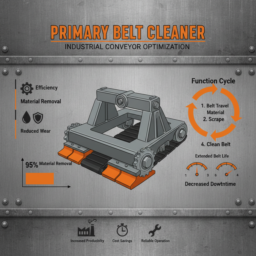 Optimizing Conveyor Performance with the Right Primary Belt Cleaner Selection