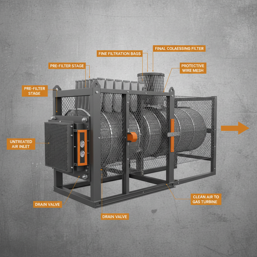 Optimizing Gas Turbine Inlet Filter Performance for Enhanced Efficiency and Reliability