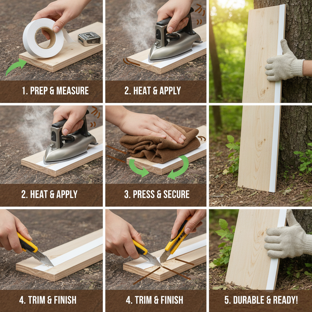 Comprehensive Guide to White Iron On Edge Banding Applications and Selection