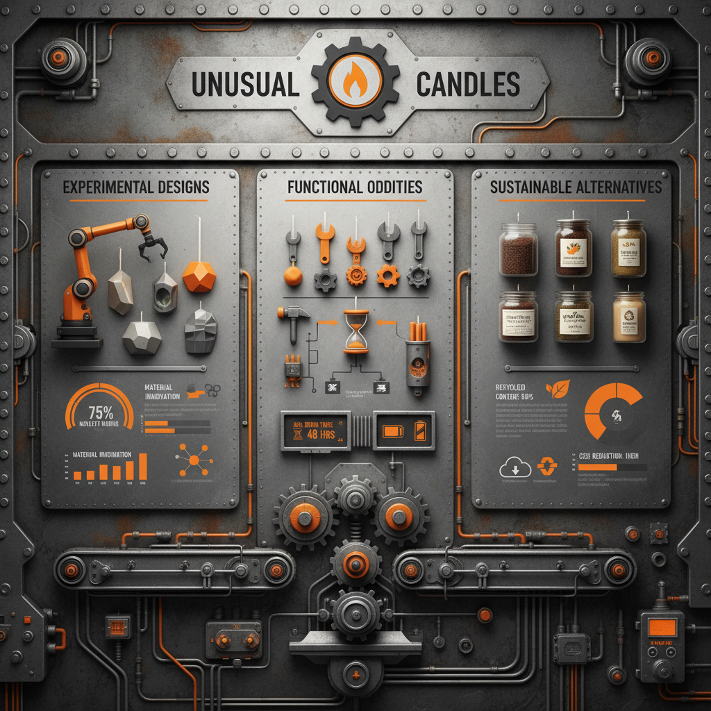 Illuminate Your Space with Litbright’s Collection of Unusual Candles