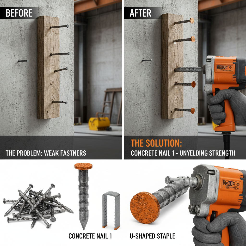The Versatile Concrete Nail 1 A Comprehensive Guide to Applications and Benefits