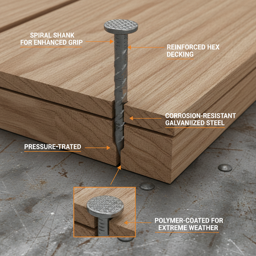 Essential Guide to Selecting the Best Nails for Pressure Treated Decking