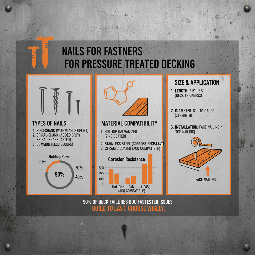 Essential Guide to Selecting the Best Nails for Pressure Treated Decking