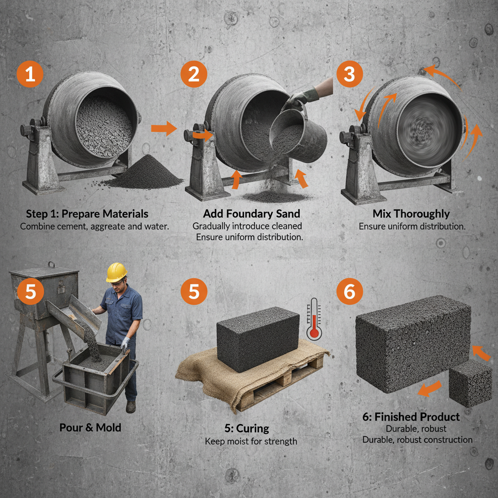 Utilizing Foundry Sand in Concrete for Sustainable and Enhanced Construction