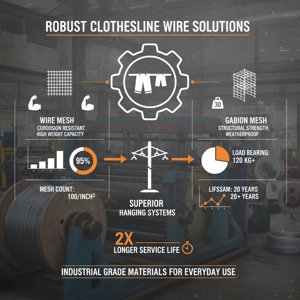 Choosing the Ideal Wire for Clothes Hanging Applications and Solutions