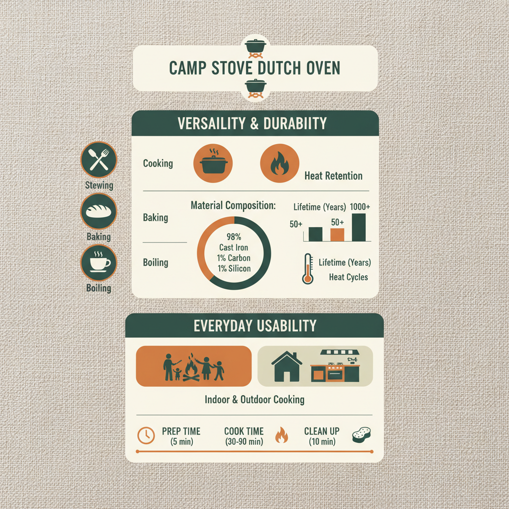 Maximize Your Outdoor Cooking with a Camp Stove Dutch Oven Selection Guide