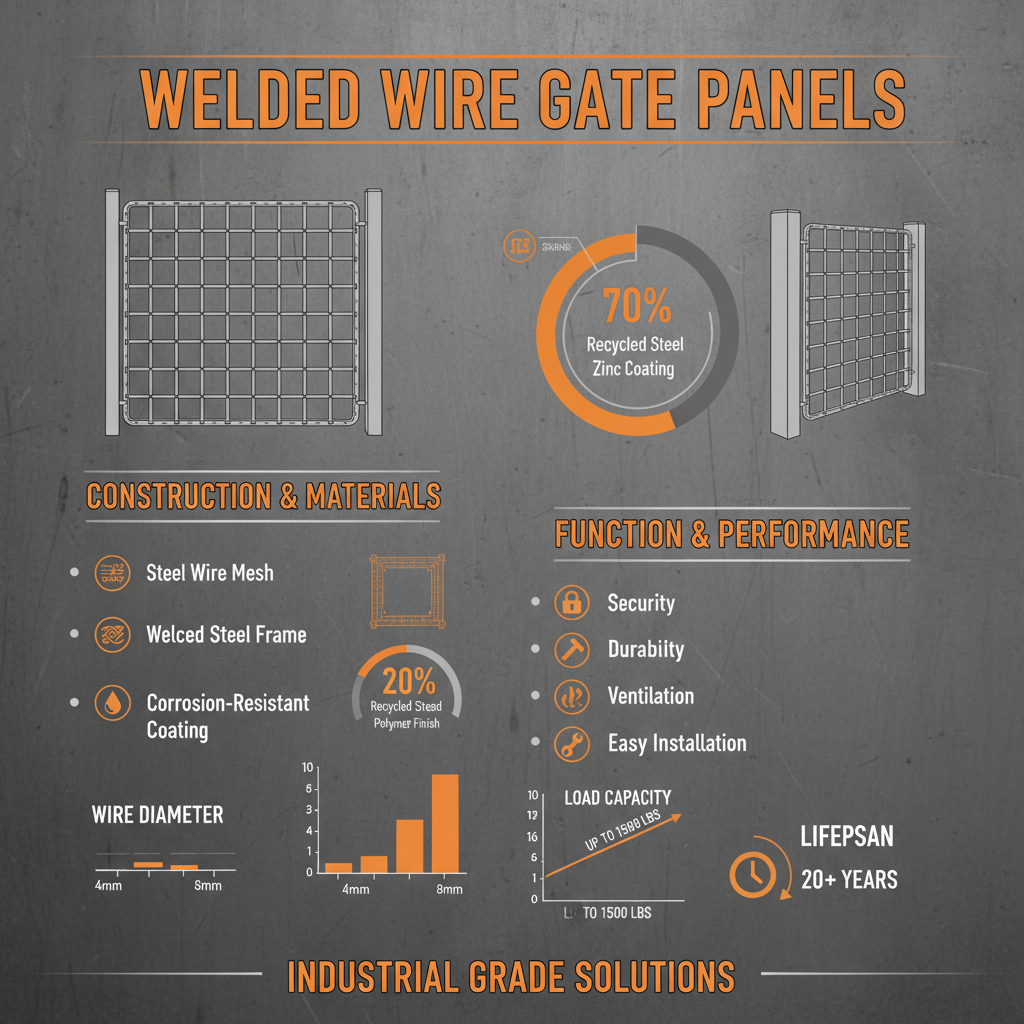 Robust Welded Wire Gate Panels for Security and Agricultural Use