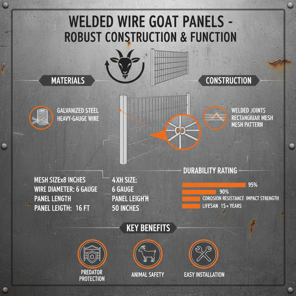Comprehensive Guide to Welded Wire Goat Panels for Secure Livestock Containment