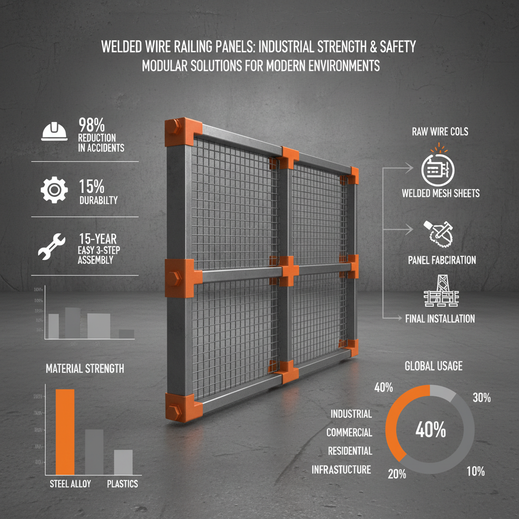 Durable and Stylish Welded Wire Railing Panels for Modern Spaces
