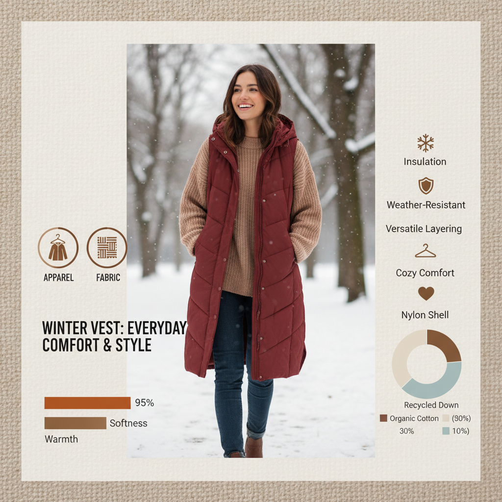 Choosing the Right Long Winter Vest for Warmth and Comfort