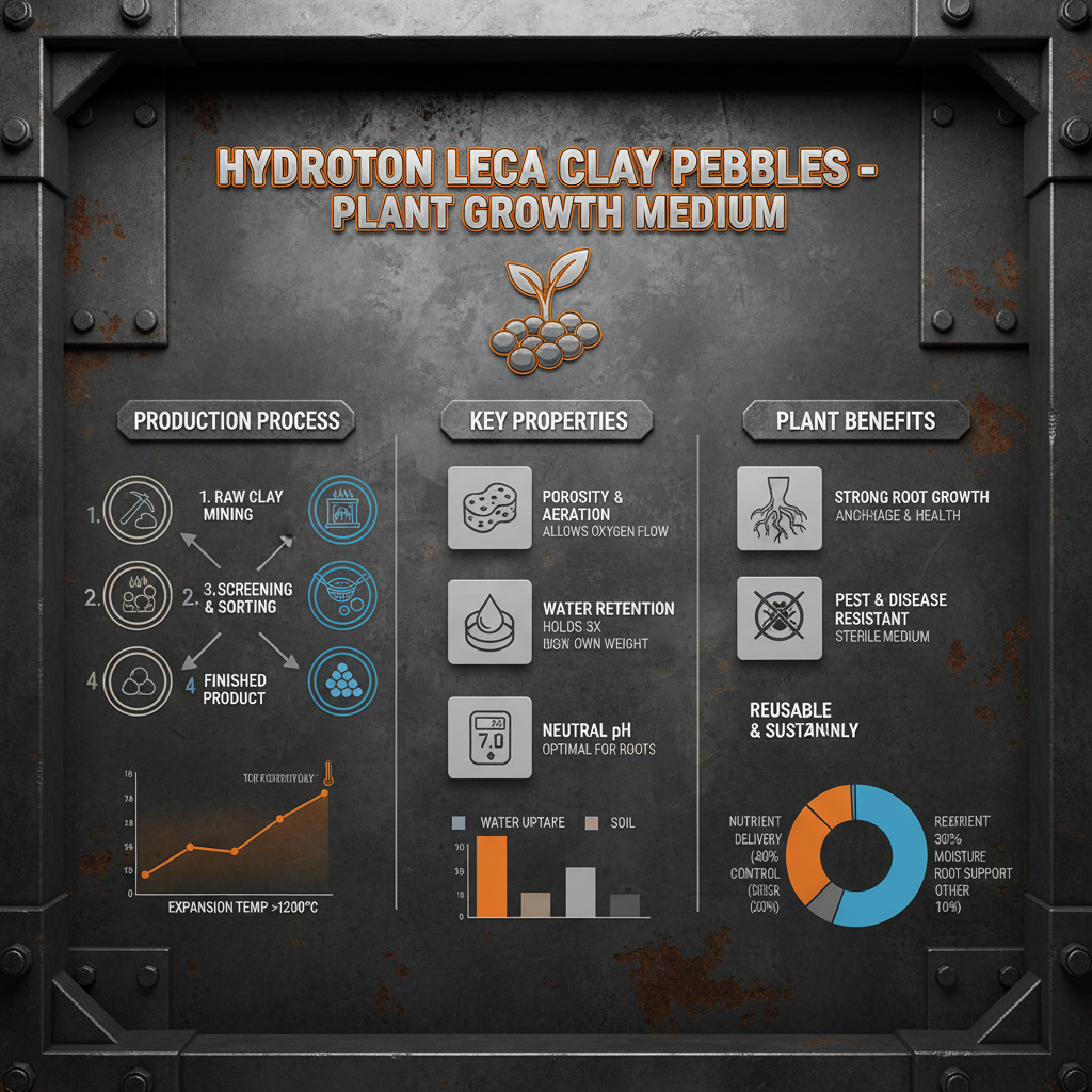 Hydroton LECA Clay Pebbles Expanded Clay for Plants A Complete Guide