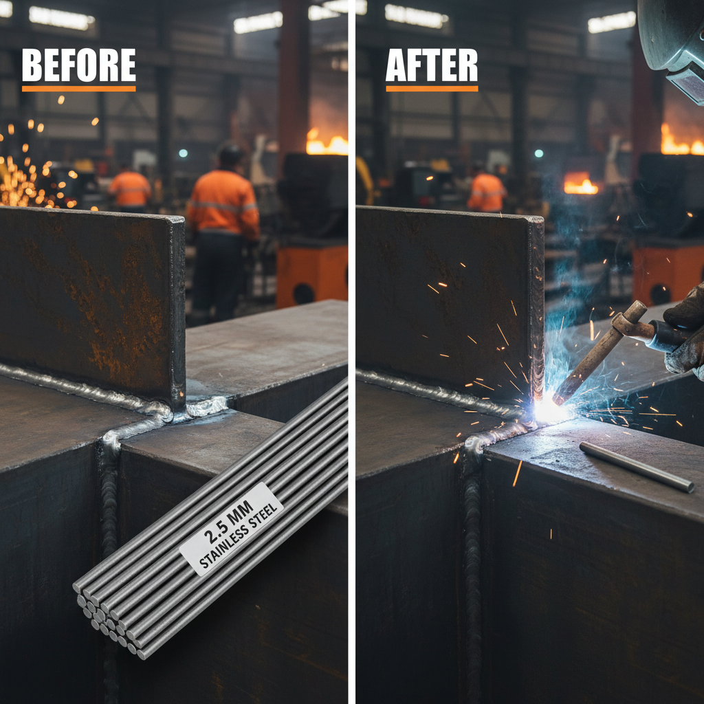 Comprehensive Guide to 2.5 Stainless Steel Welding Rods and Their Applications