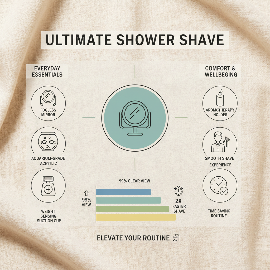 Achieve Clear Shaving with a Fogless Shaving Shower Mirror Guide