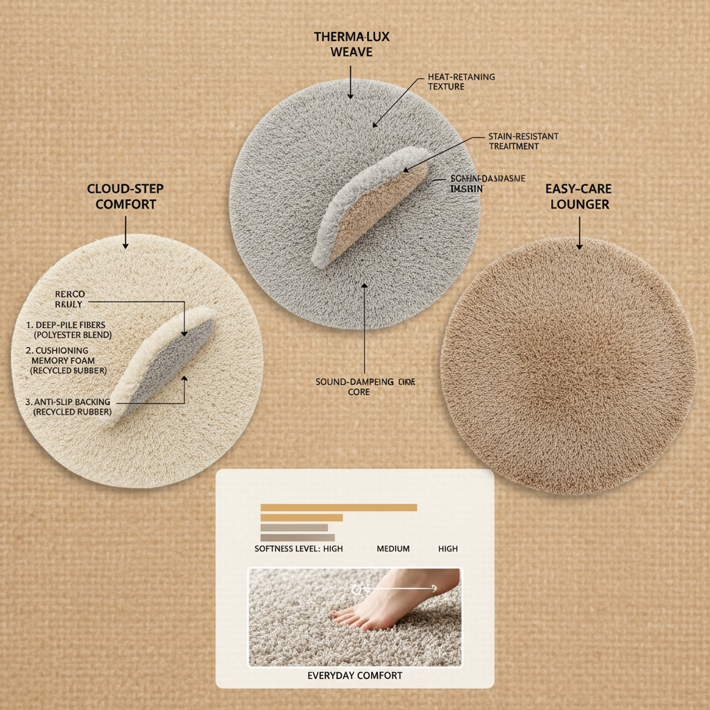 Enhance Your Living Space with Luxurious Large Fluffy Rugs for Living Room