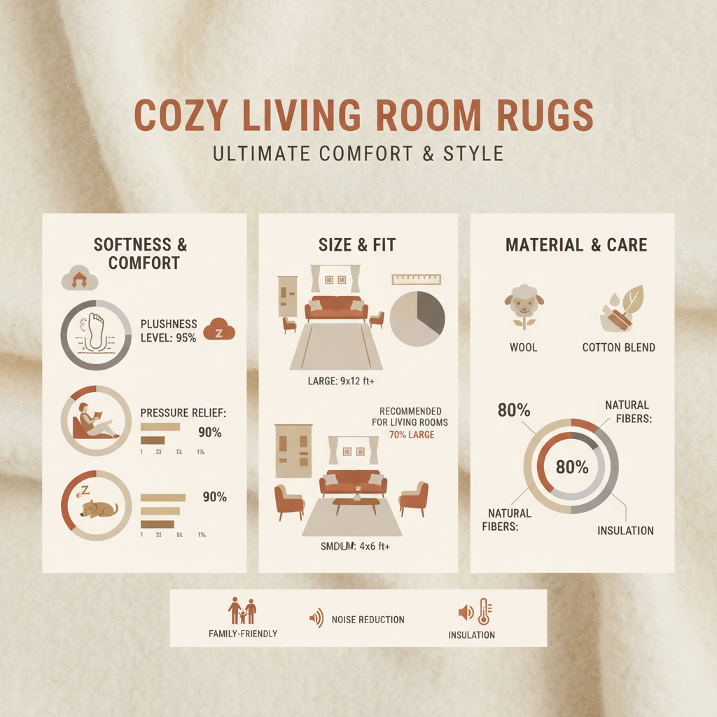 Enhance Your Living Space with Luxurious Large Fluffy Rugs for Living Room