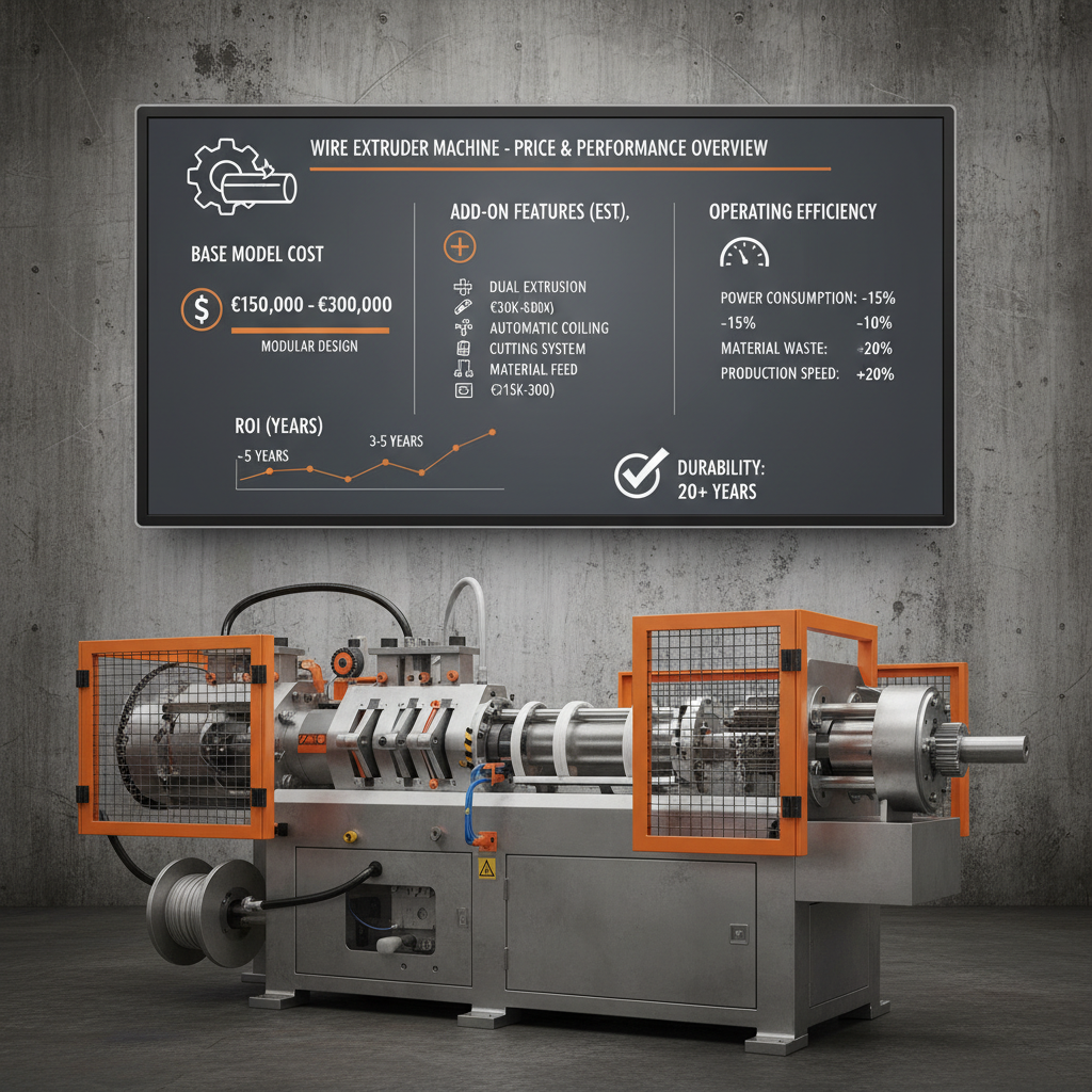 Understanding Wire Extruder Machine Price A Comprehensive Guide For Buyers