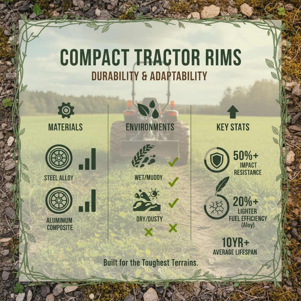 Choosing the Right Compact Tractor Rims for Performance and Safety