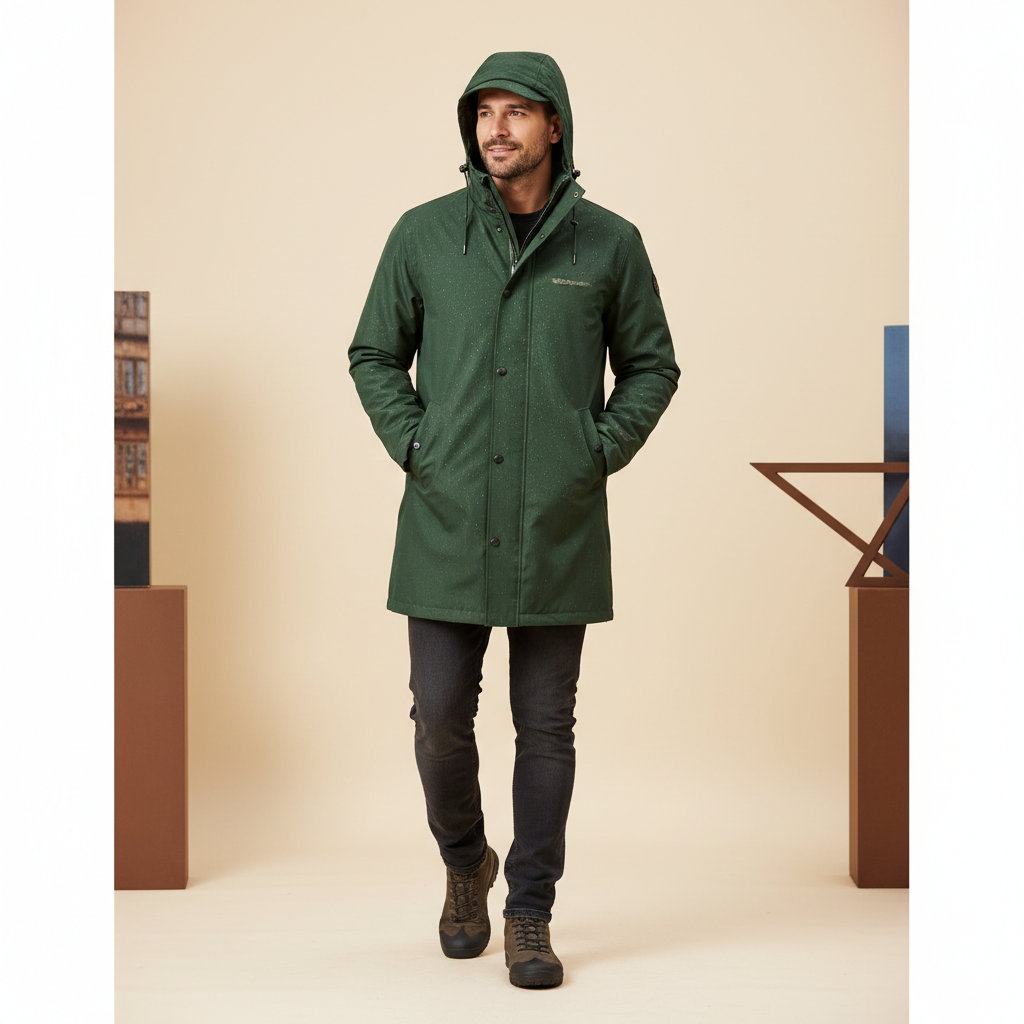 Choosing the Ideal Mens Parka Raincoat for Weather Protection and Comfort