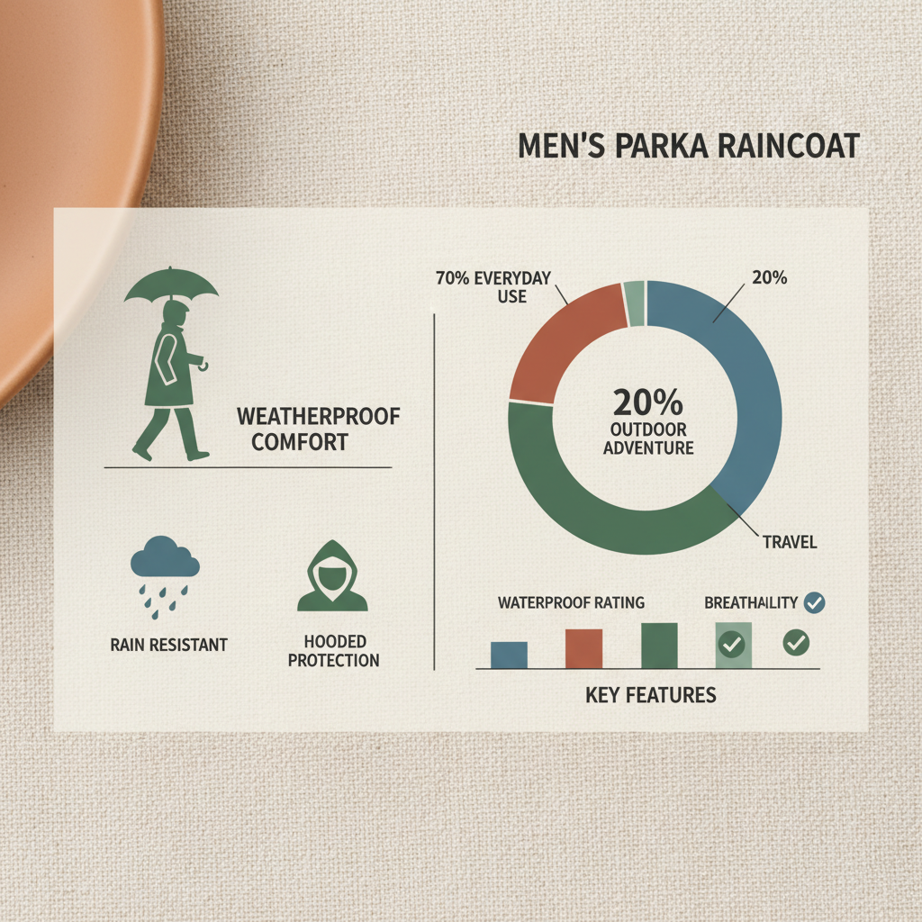 Choosing the Ideal Mens Parka Raincoat for Weather Protection and Comfort