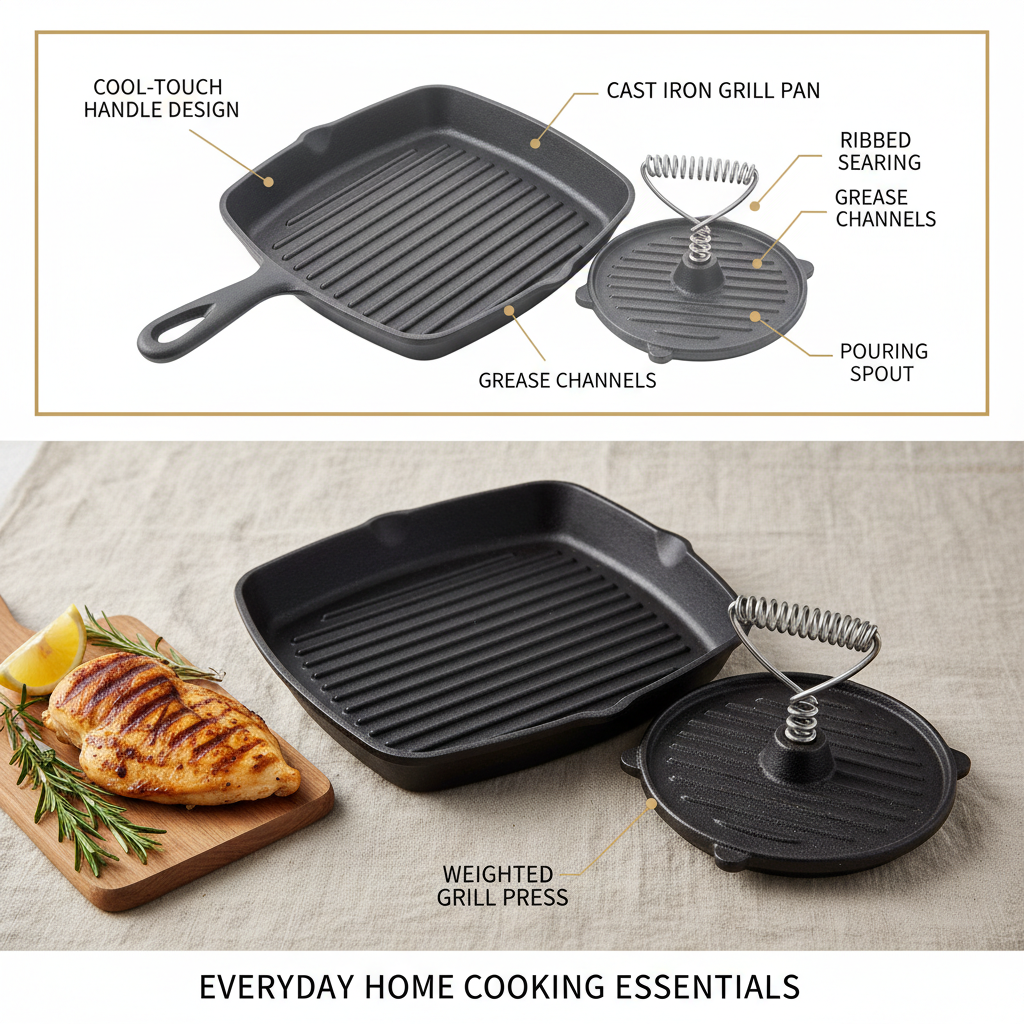 Choosing the Right Cast and Iron Grill for Superior Cooking Results