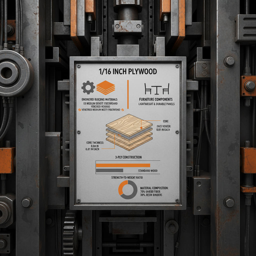 Comprehensive Guide to 1 16 Plywood Applications and Selection