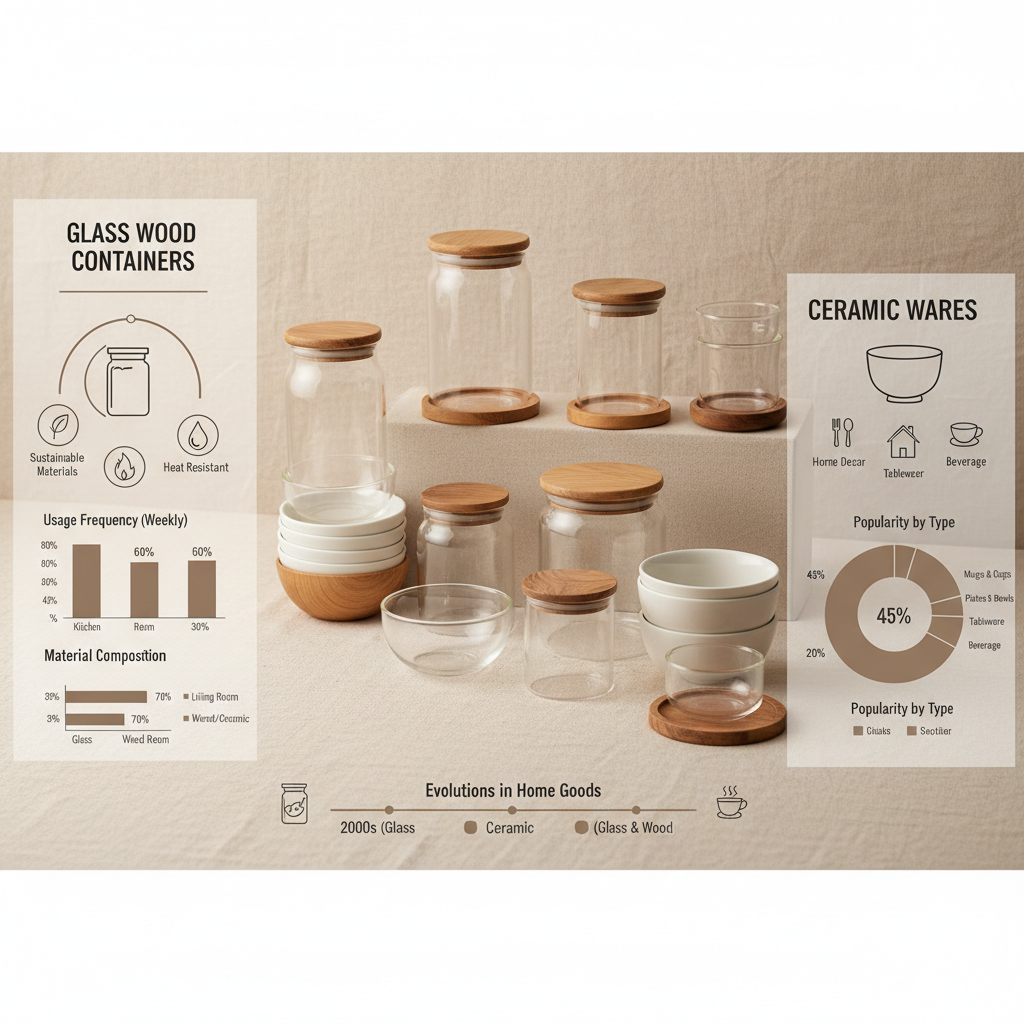 Explore the Elegance and Functionality of Glass Wood Containers for Home Decor