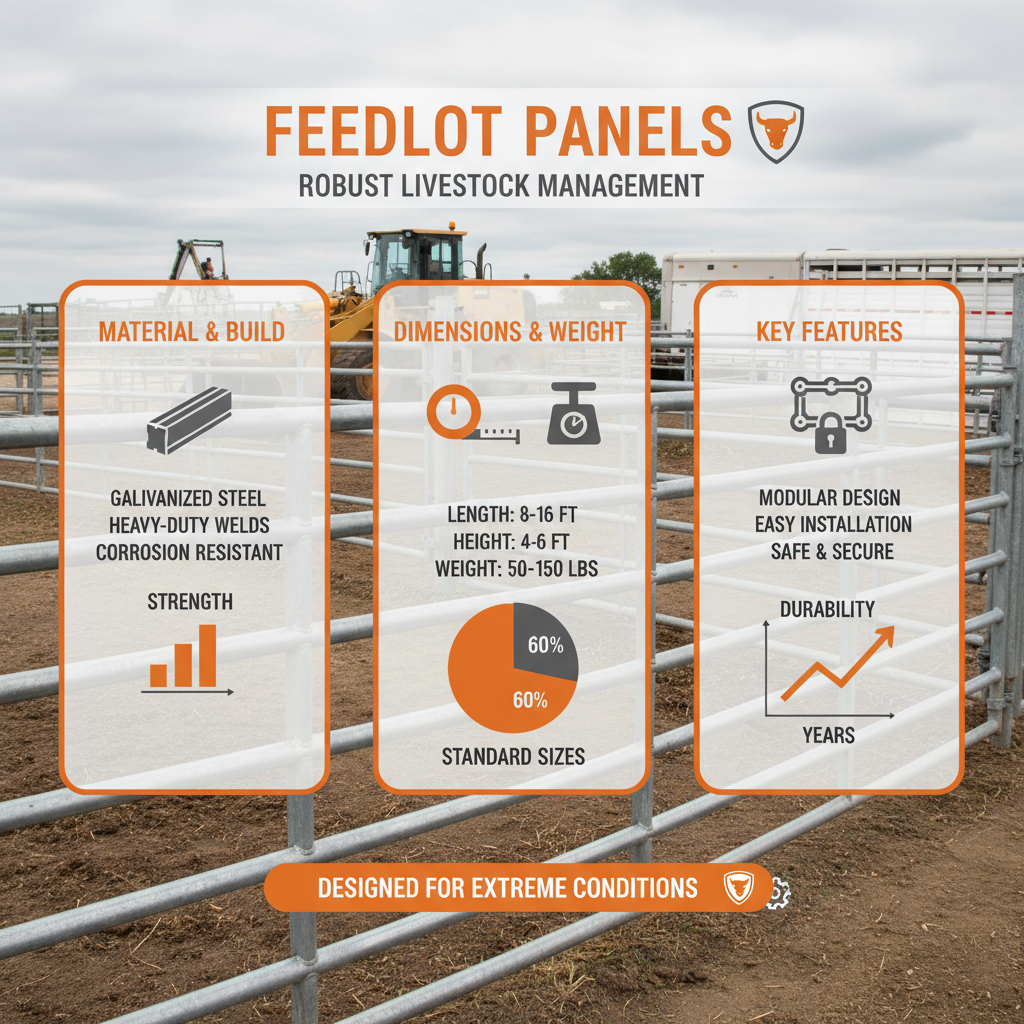 Comprehensive Guide to Durable and Efficient Feedlot Panels for Livestock Management