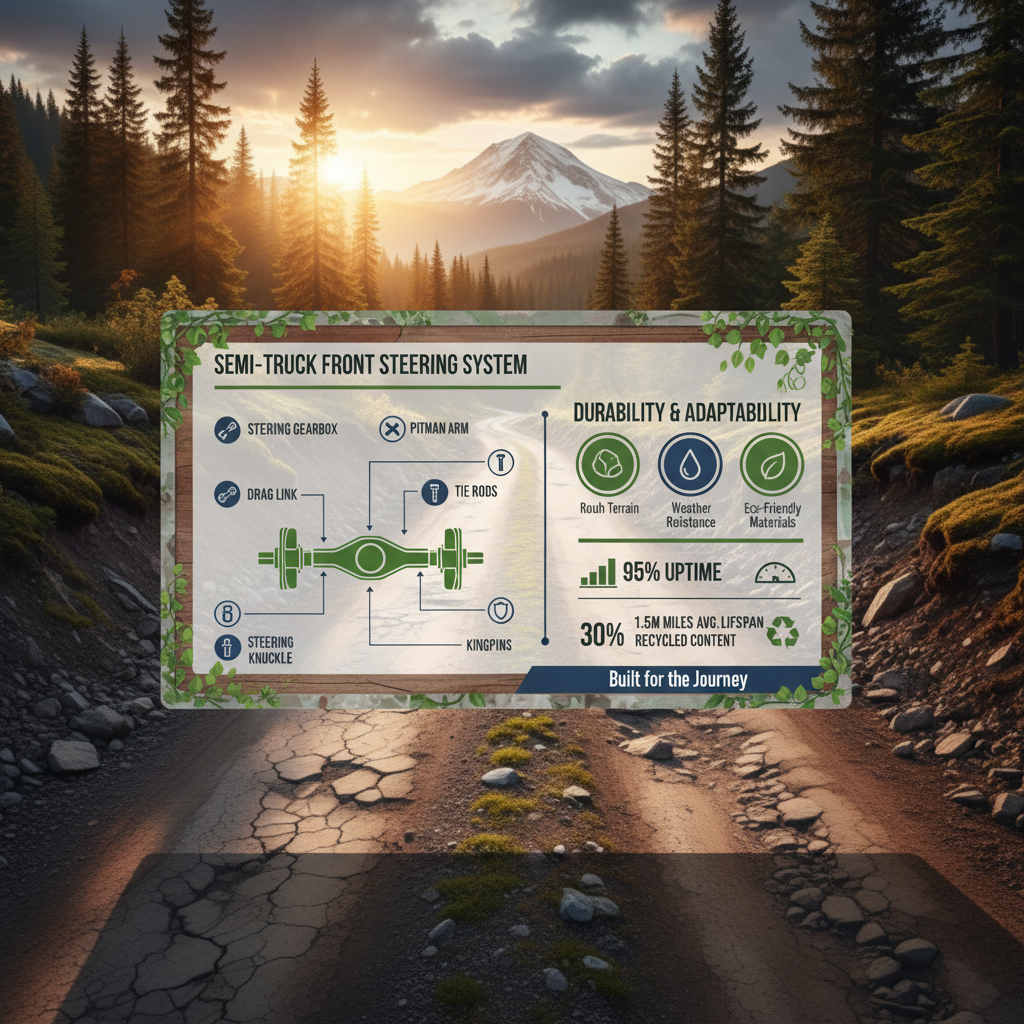 Comprehensive Guide to Semi Truck Front Steering Components and Maintenance