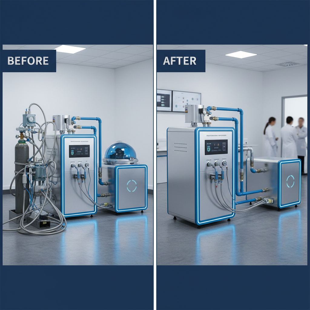 nitrogen distribution system