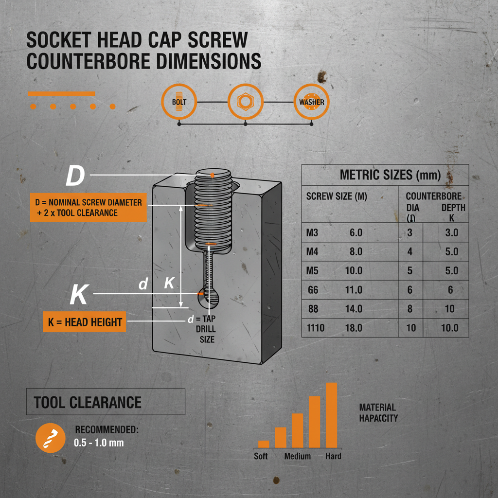 Comprehensive Guide to Counterbore Dimensions for Socket Head Cap Screws