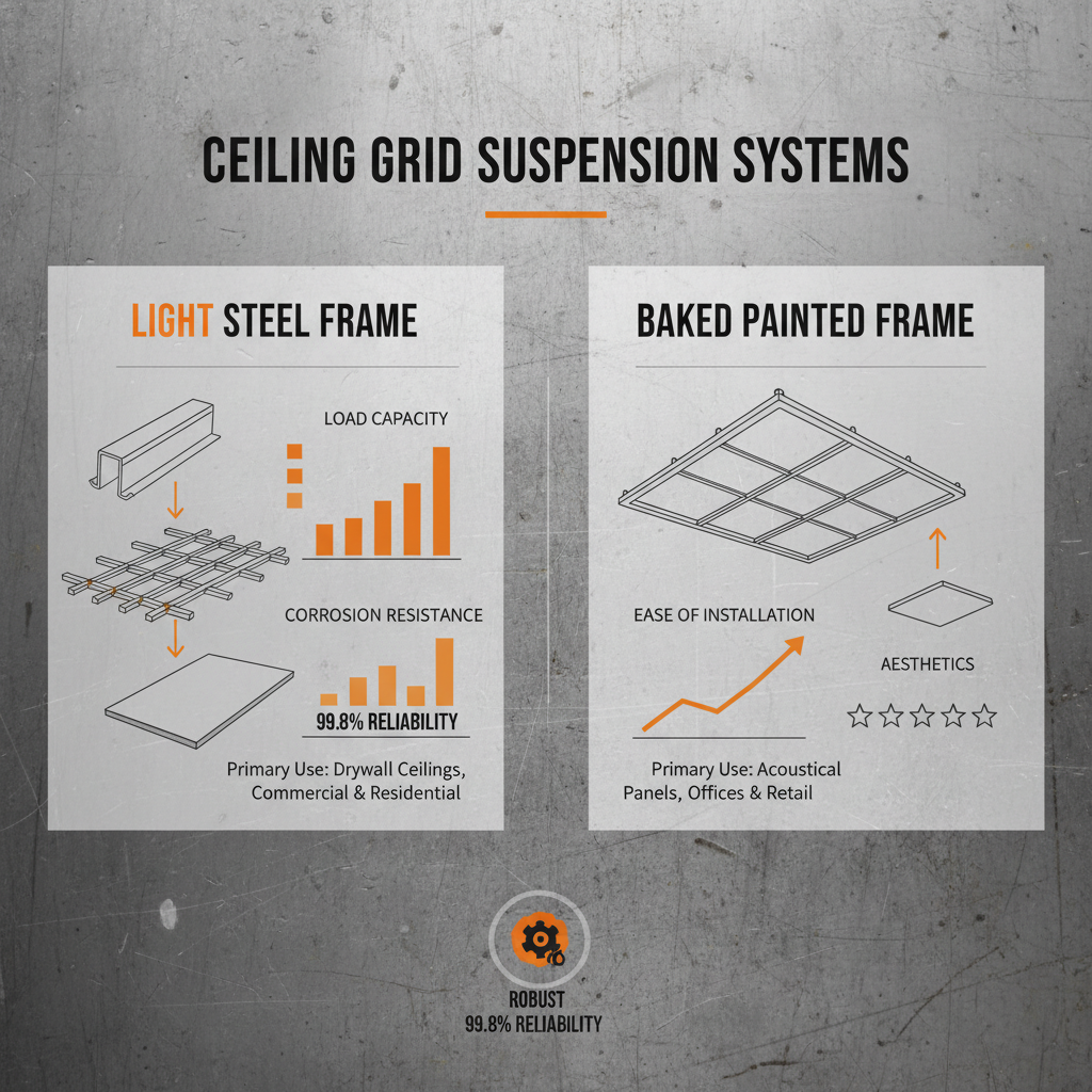 ceiling grid suspension system