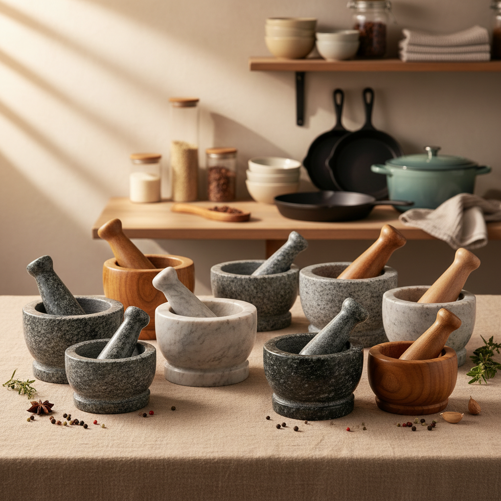 mortar and pestle wholesale