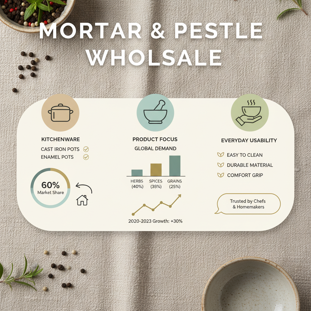 mortar and pestle wholesale